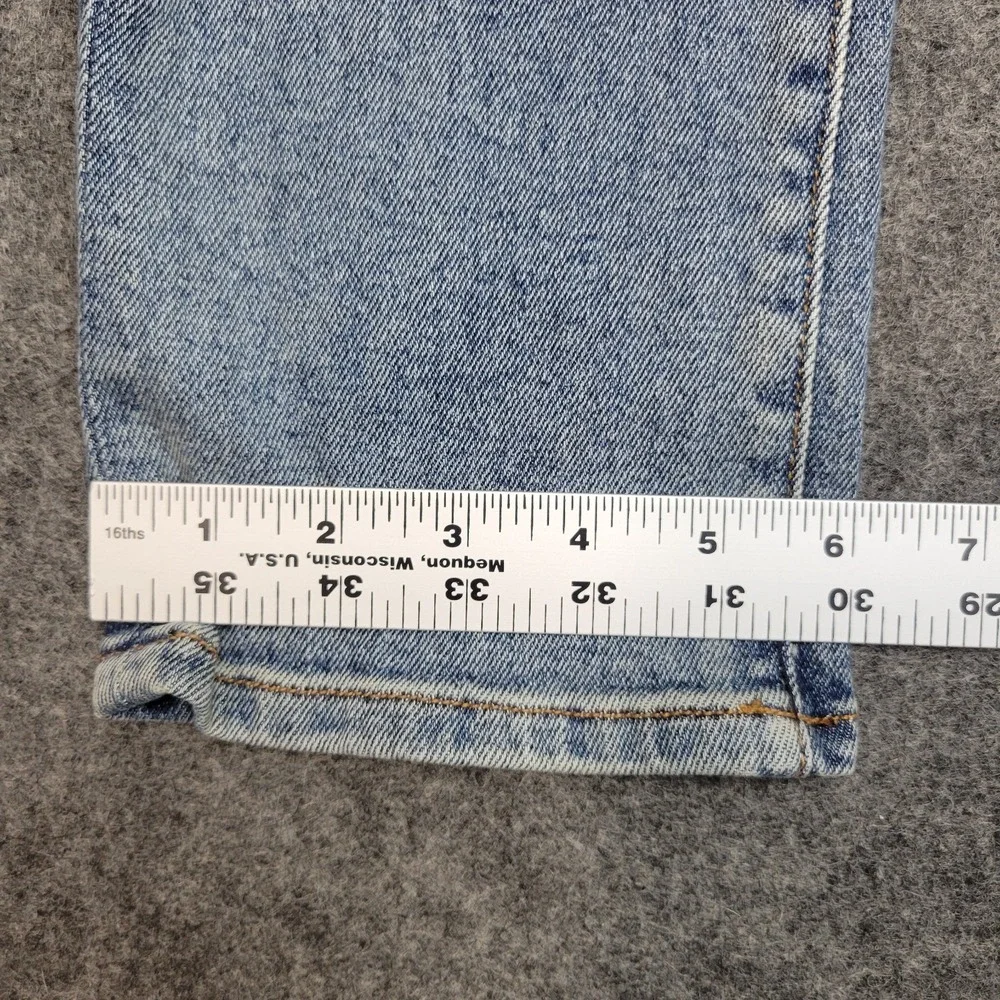 Kut From The Kloth Jeans Womens 0 Blue Denim High Rise Ankle VTG Straight Preppy - Picture 10 of 13